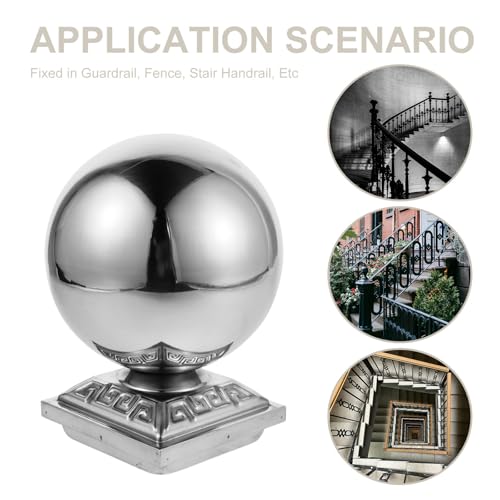 Bola Redonda para Pasamanos de acero inoxidable para escalera 3