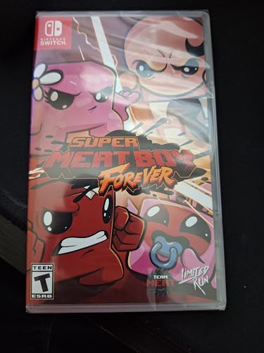 Super Meat Boy Forever Switch jeu vidéo de plateforme rétro Limited Run 116