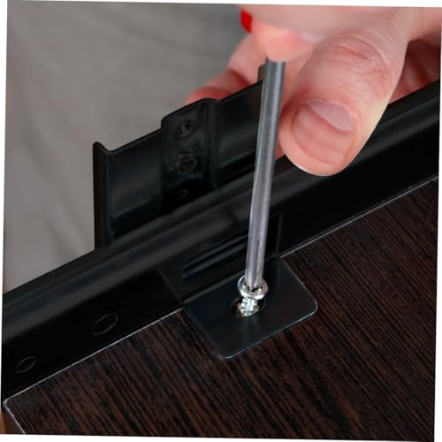 Rails coulissants stables LIFKOME mécanisme clavier acier - 4