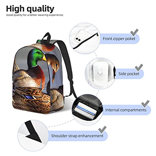 Sac à dos ordinateur portable Canard colvert M pour voyage