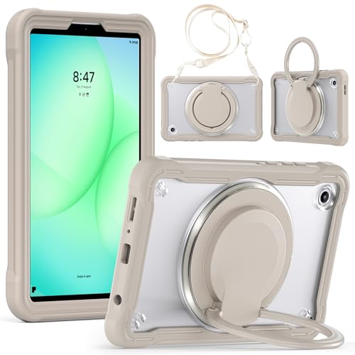 Funda Samsung Tab A11 2025 antichoque con protector de pantalla y soporte de 360 grados