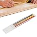 6Pcs Carpenter Pencil Refill, 2.8mm HB Pencil Lead Marking Scribing Tool Set Kit Durable Lasting Solid Deep Hole Mechanical Construction Pencil Replacements for(Black Red Yellow Graphite Wax)