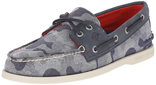 Sperry Top-Sider Men's A/O 2-Eye Chambray Boat Shoe