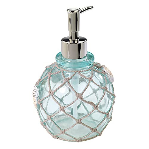 Avanti Linens - Seaglass Soap Dispenser, Beach Inspired Bathroom Decor & Soap Dish, Multicolor #TOP2