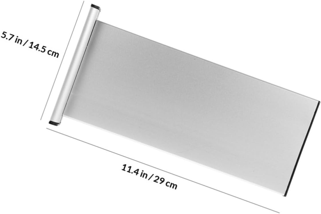 2pcs Double-sided Aluminum Name Plate Holders for Office Door and Wall Mounting Blank Sign Plates for Clear Identification and Artistic Labeling Elegant Desk Wall Display