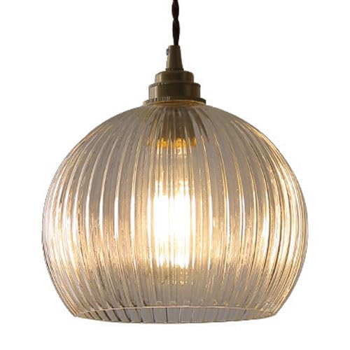 Lampe suspendue en verre haute transmission pour luminaire de salon moderne