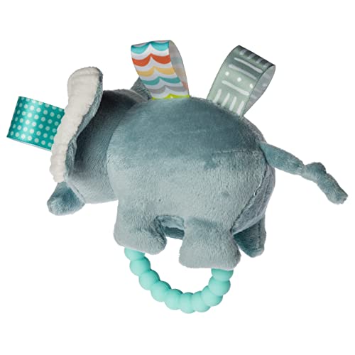 Taggies Soft Baby Rattle With Teether Ring And Sensory Tags, 6-Inches, Dream Big Elephant #TOP2