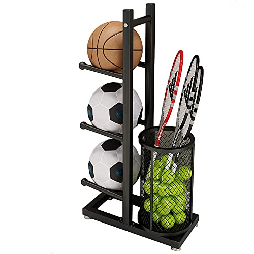 Estante de Pelota Negro Bastidores de Bolas Cover