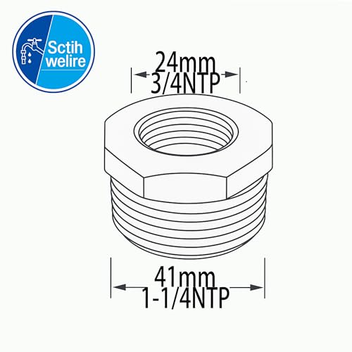 Accesorio de acero inoxidable con buje hexagonal NPT de alta presión 3