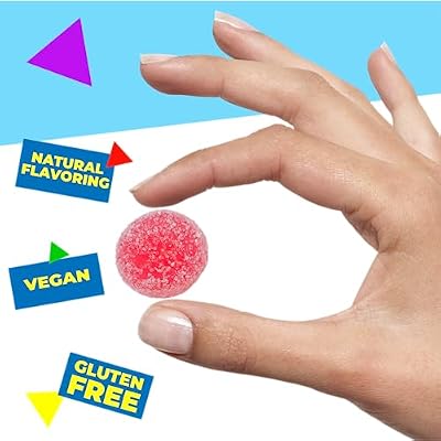 Bonelle Italian Sugar Free Fruit Jelly Candy | 1 Pound Bag | Individually Wrapped Vegan Dye Free Candy | Naturally Flavored Sugar Free Jellies | Assorted Flavors