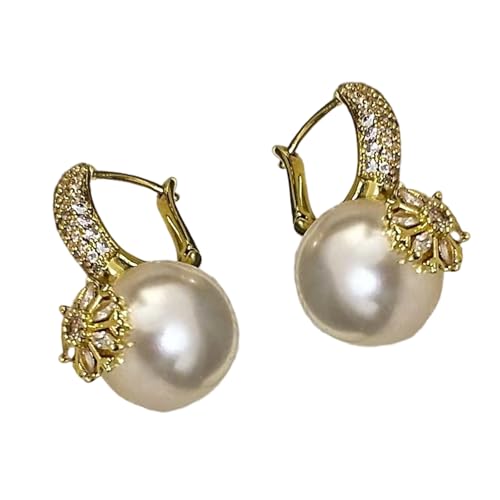 Geometric Crosses Earrings Featuring Tiny Set Technology for Enhanced Detail and Electroplated Copper Finish Korean Trendy Geome