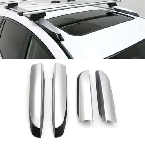 Tapa de riel de techo Toyota RAV4 2013-2018 accesorio protector exterior de plástico abs 2