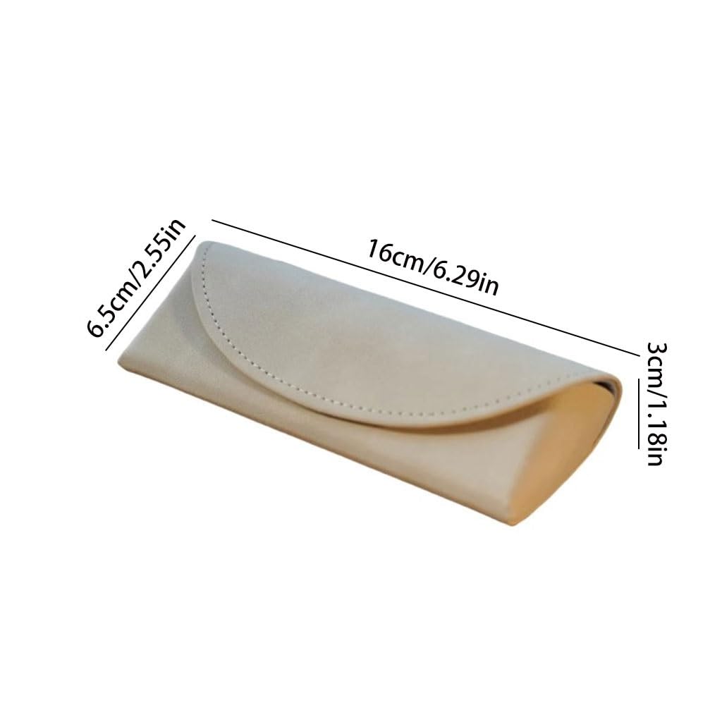 Étui À Lunettes De Soleil En Cuir Tendance, Sac For Les Yeux, For Protéger La Myopie Étui à Lunettes pour Femme