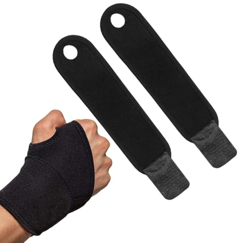 Tutore Polso Tutore Mano Polsiera 1 Coppia, Tutore Polso Destro Sinistro Fascia con Polsiera Elastica, Guanti da Artrite