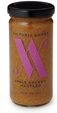 Victoria Amory Mustard, Apple Brandy, 8 Fluid Ounce