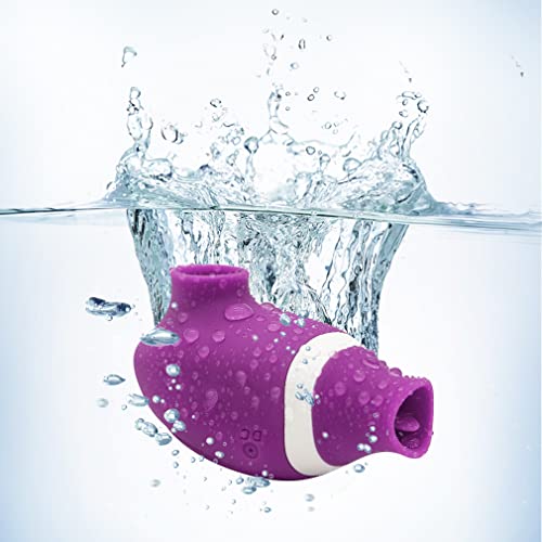 Sugador de Clitóris Vibrador Sugador com Língua de 9 Modos de Vibração Sucção e Lambida VI02