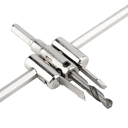 Broca ajustable 30-300 mm para madera y plástico miniatura 4