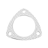 OTOTEC 2,75" Fallrohr-Auspuffflanschdichtung 71 Mm Kompatibel mit Dreibolzen-Auspuffflanschverbindungen