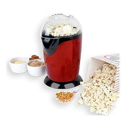 Anugrah Popper Electric Machine Snack Maker, with Measuring Cup and Removable Lid,Hot Air Popcorn,