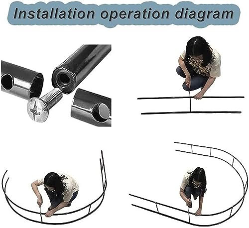 Arco de boda de metal resistente y duradero para jardines y eventos 8