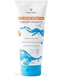 TRIHARD Kids Swim Face and Body Wash, Gentle Chlorine Removal Cleanser After Pool or Ocean, Daily Wash for Children Post Swim, Kids Cleanser...