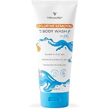TRIHARD Kids Swim Face and Body Wash - Gentle Chlorine Removal Cleanser After Pool or Ocean, Daily Wash for Children Post Swim, Kids Cleanser for Chlorine and Saltwater