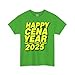 Happy Cena Year 2025 Wrestling John Cena T-Shirt Gift for Wrestling Fans Idea for Live Events The Last Time in Now John Cena Electric Green