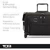 TUMI - Alpha Garment 4 Wheeled Carry-On - Garment Compartment Fits 6 Suits or Dresses - Carry On Luggage for Travel - Black