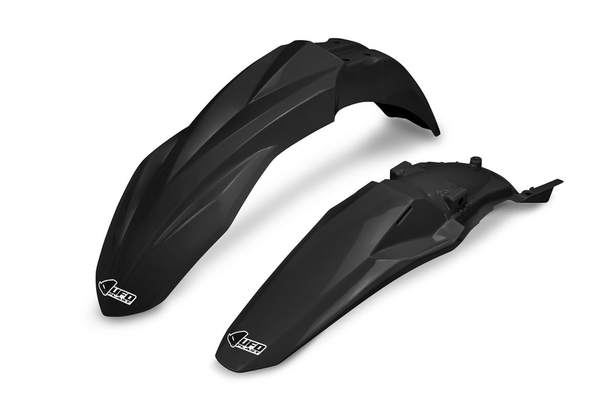 UFO PLAST Fender Kit Black Kawasaki KXF 450 2024-2024