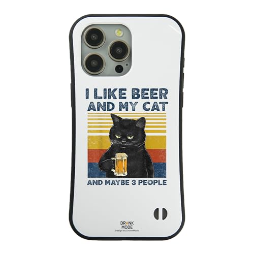 uI LIKE BEER AND MY CATviPhoneP[X fUC D X}zP[X r[ Ē {EECXL[D iPhone 15`iPhone 16 (CG[, iPhone 16 Pro)