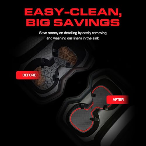 Inserts antidérapants pour console Toyota RAV4 2019-2020