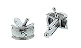 Silver Plated Pharmacy Pharmacist Rx Cuff Links By Classic Cufflinks