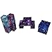 CABAX Infinity Fidget Cube for Kids and Adults, Stress and Anxiety Relief Cool Hand Mini Kill Time Toys Infinite Cube for Add, ADHD (Blue Galaxy Space)