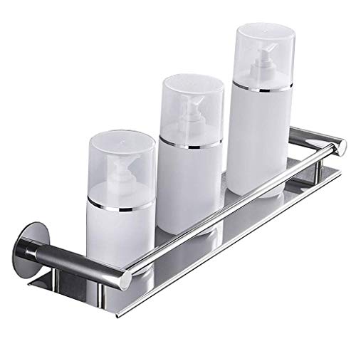 Msuiiixcccc Shelf- Stainless Steel Wall Mount ShelfGood for Restaurant Bar Home Kitchen Laundry Garage and Utility Room (Size : 51CM) (41CM)