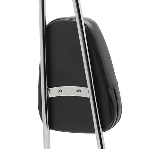 Backrest Sissy Bar With Comfortable Pad Compatible With Harley Heritage Softail Flstc/Springer Flsts 1997-2017 (Chrome) #TOP3
