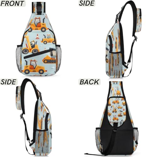 Sling Bag bolso cruzado unisex para senderismo y viaje miniatura 6