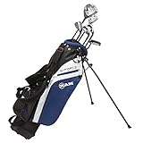 Ram Golf Junior G-Force Boys Right Hand Golf Clubs Set with Bag (Ages 4-6 (No Hybrid and SW))