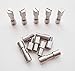EDC Stainless Steel Knife Fasteners,Knifemakers Supply 10 Pack of Corby Screws,DIY Handle Fastener Rivits,Knife Shaft Screws (Stainless Steel, 0.27")