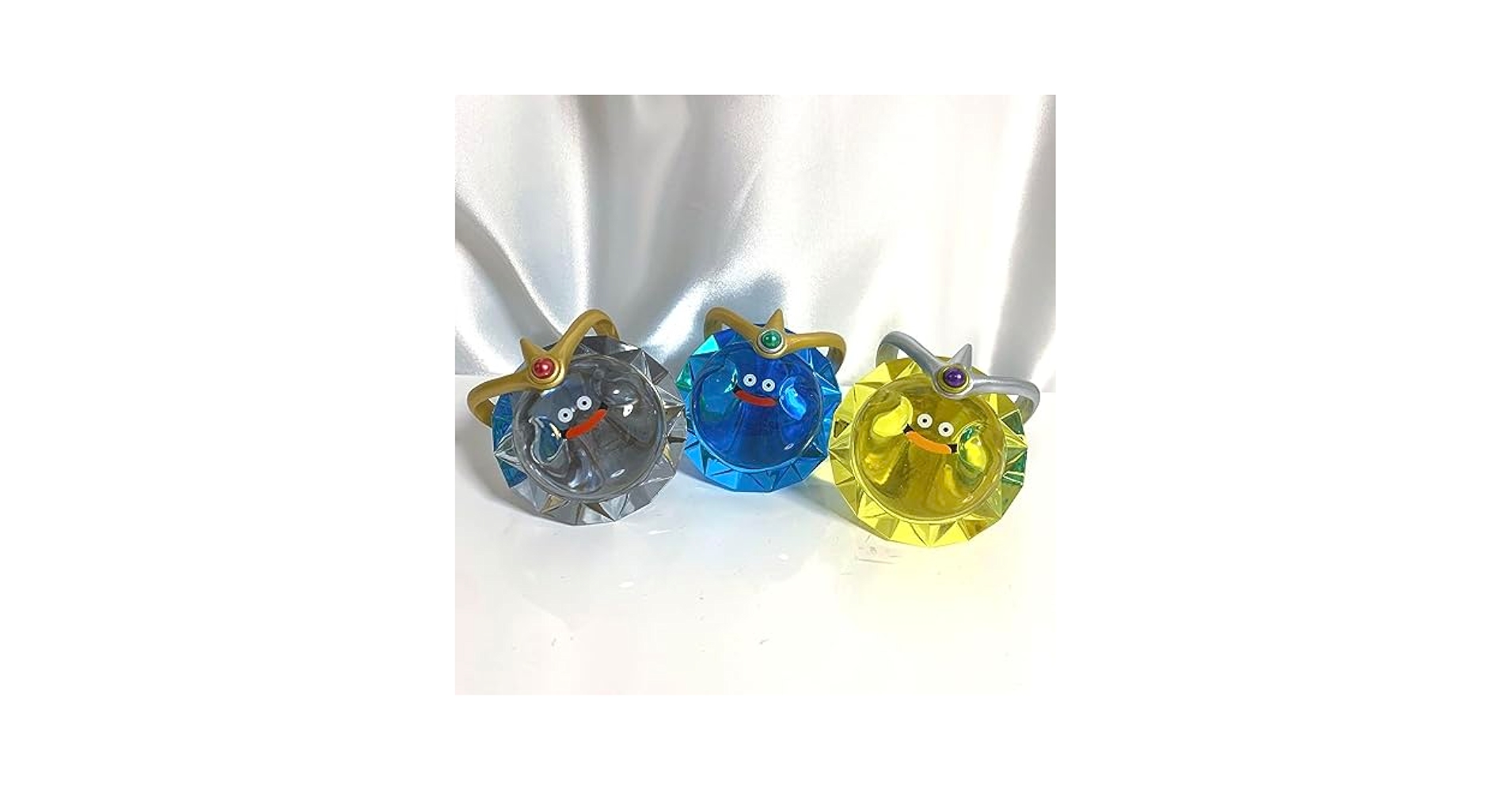 ドラクエ ビッグクリアフィギュア 3点 スライムエンペラー他セット Amazon.co.jp: ドラク工ビッグクリアフィギュア 3体セット