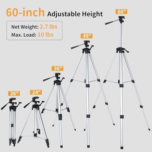 image for Firecore Laser Level 360 Self Leveling with Tripod, 3 X 360 Green Beam