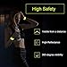 Voiluk 4PCS Reflective Running Gear, High Visibility Bands for Wrist Ankle Arm Leg, Safety Reflector Straps for Night Running Cycling Jogging Walking