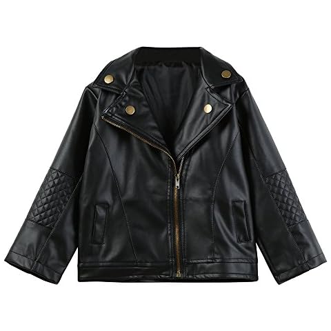 Manteau en cuir SRTUMEY pour enfants Cover