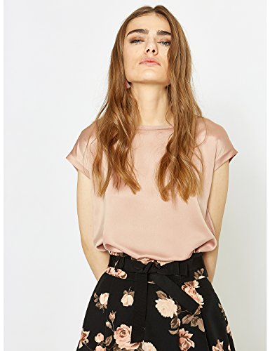 Motivi: T-Shirt bimaterica Maniche Corte a Kimono