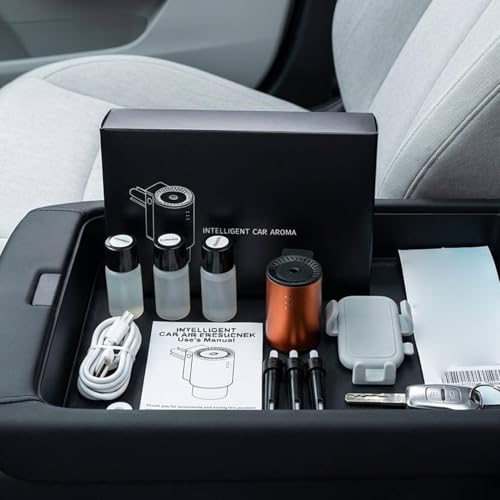 Diffuseur de parfum d'ambiance pour voiture longue durée rechargeable - 3