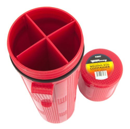 Forney 93097 Rod Storage Container, 14-3/8-Inch, Red #TOP3