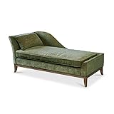 Chaiselongue Alphonse | Samt Grün
