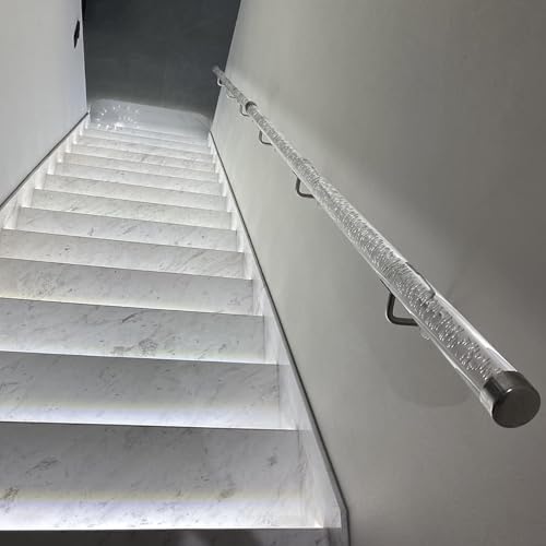 Garde-corps transparent pour sécuriser l'escalier d'une école ou maison - 2