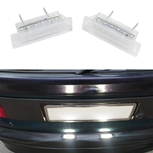 DHCN 2 stücke Auto Kennzeichen LED Licht für O-pel A-stra F 1992-1998 für O-pel C-alibra 1989-1997 Auto Heckleuchte