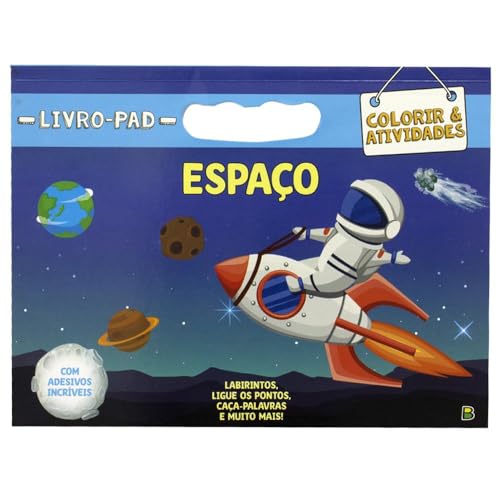 Livro-pad colorir & atividades – Espaço: