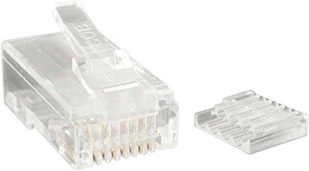 StarTech.com Cat 5e RJ45 Solid Modular Plug Connector - 50 Pack (CRJ45SOL50PK)
